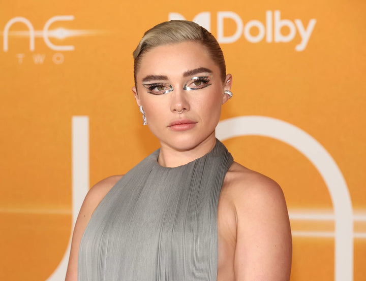 POPSUGAR: I Tried Florence Pugh's Dune 2 Face Lace Makeup on a Night Out and Loved It