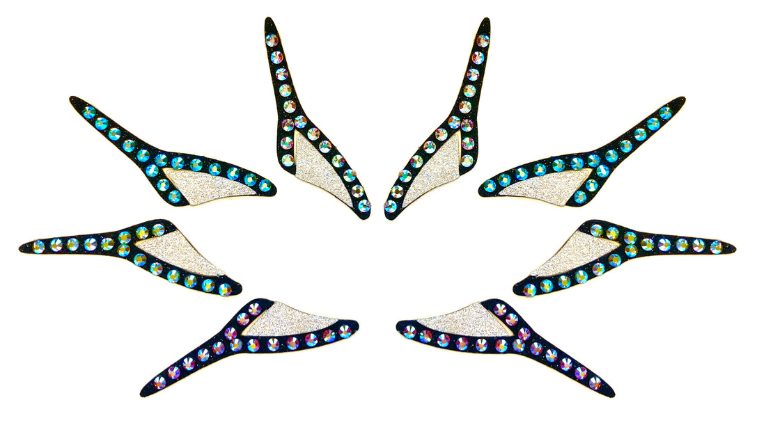 Crystal Gemstone Make Up Stickers