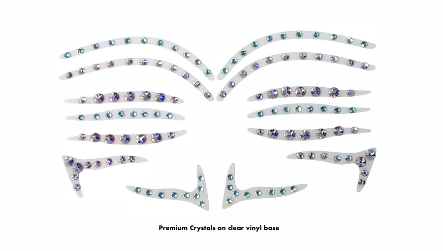 Crystal Gemstone Make Up Eye Liners