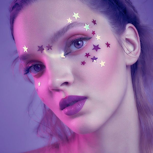 Stick on Make Up Inspiration Stars